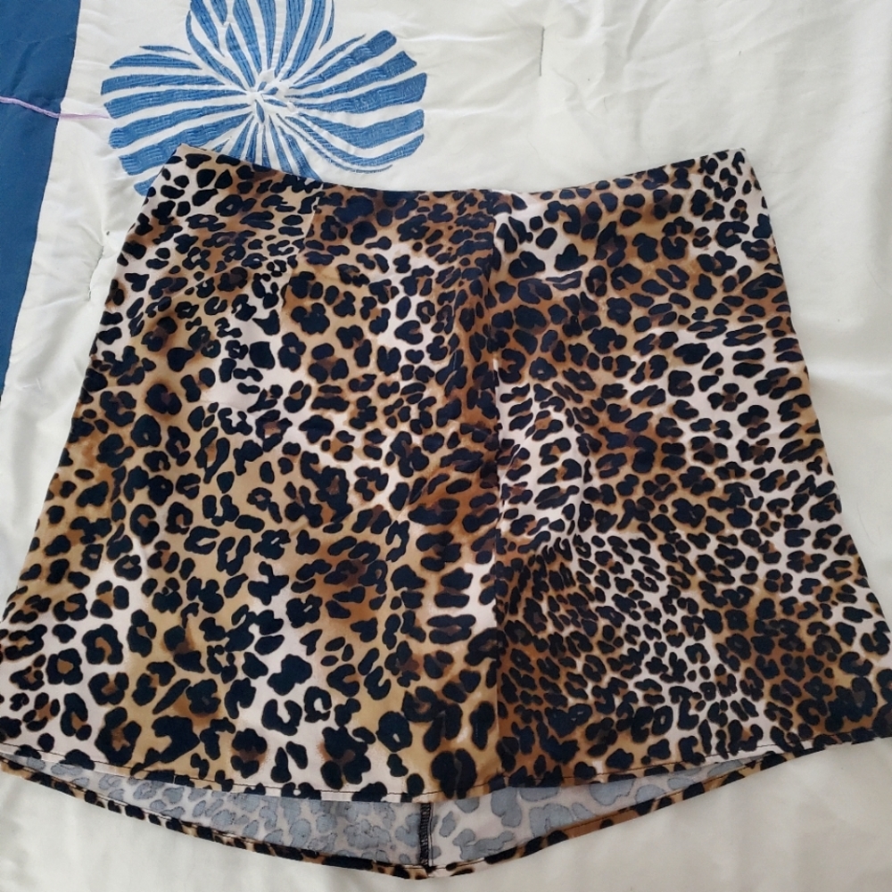 Abercrombie & Fitch Cheetah Print Skirt